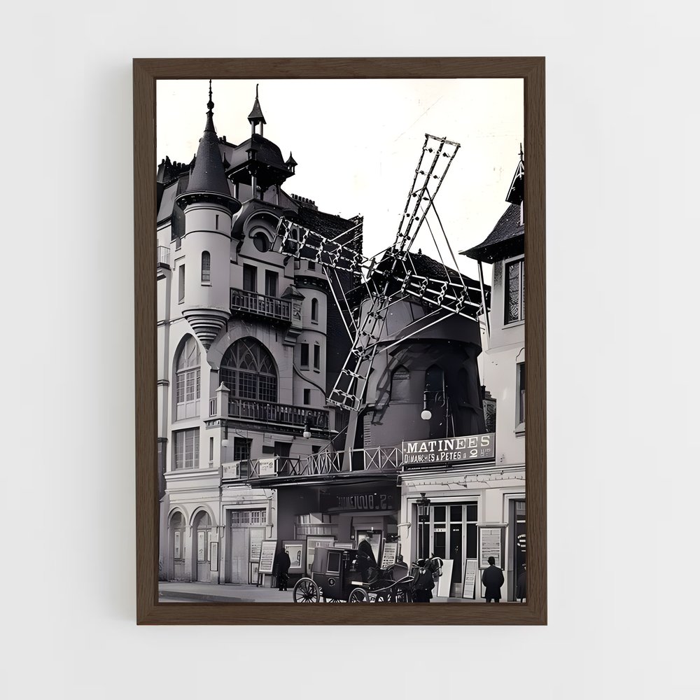 Poster L'Horloge de Paris – affiche Jeux Olympiques (vue 5)